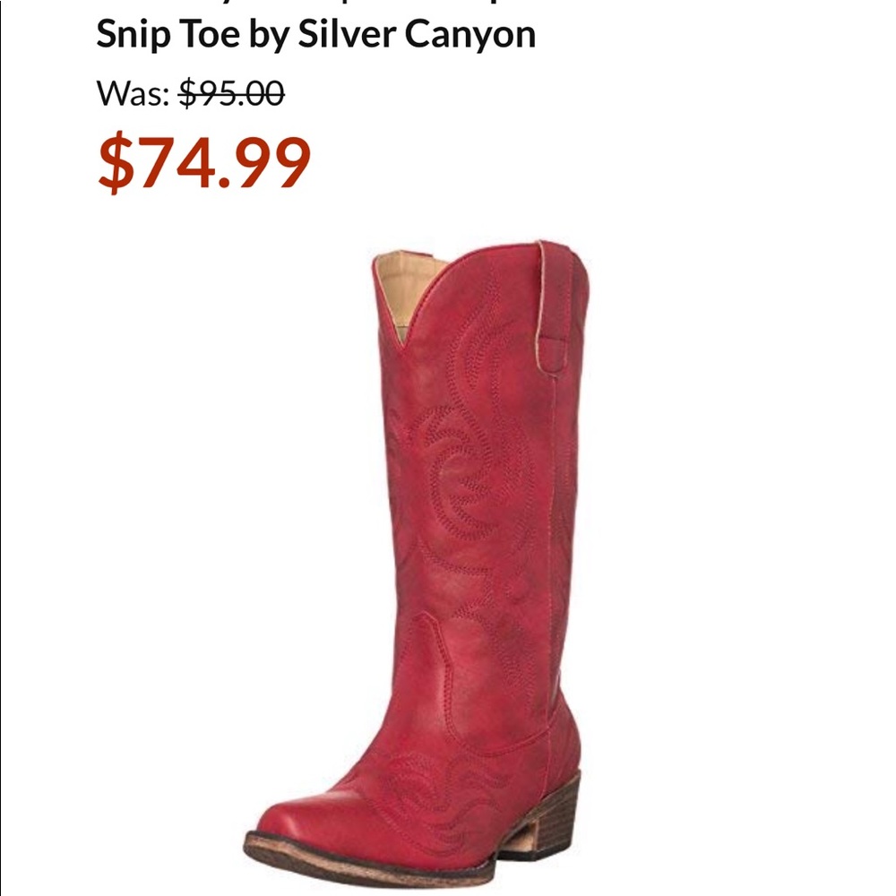 New Silver Canion Boots size 39,5 eu